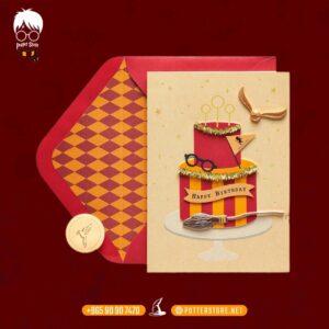 Papyrus Gryffindor Birthday Card