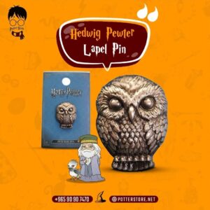 Hedwig Pewter Lapel Pin
