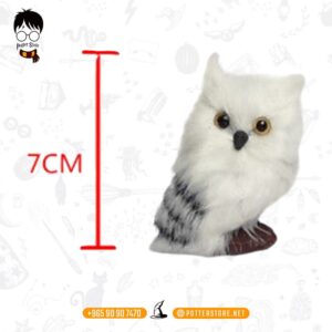 REALISTIC HEDWIG OWL TOY MINI