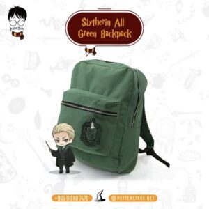 Slytherin All Green Backpack