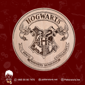 Hogwarts Crest Cutting Board Beech