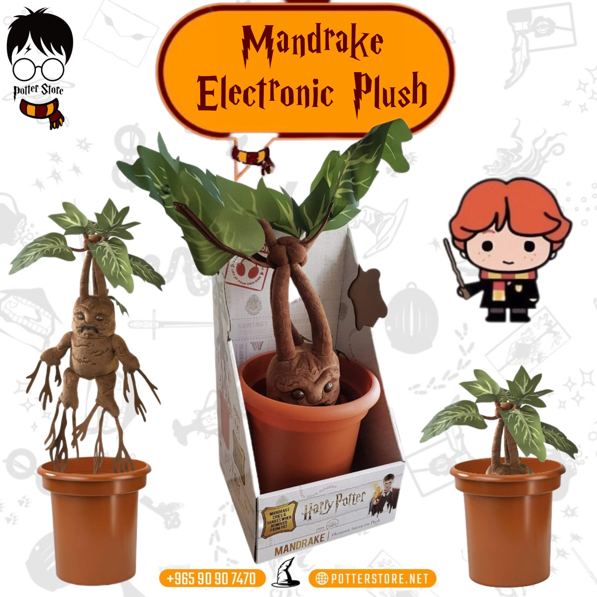 Mandrake Electronic Plush