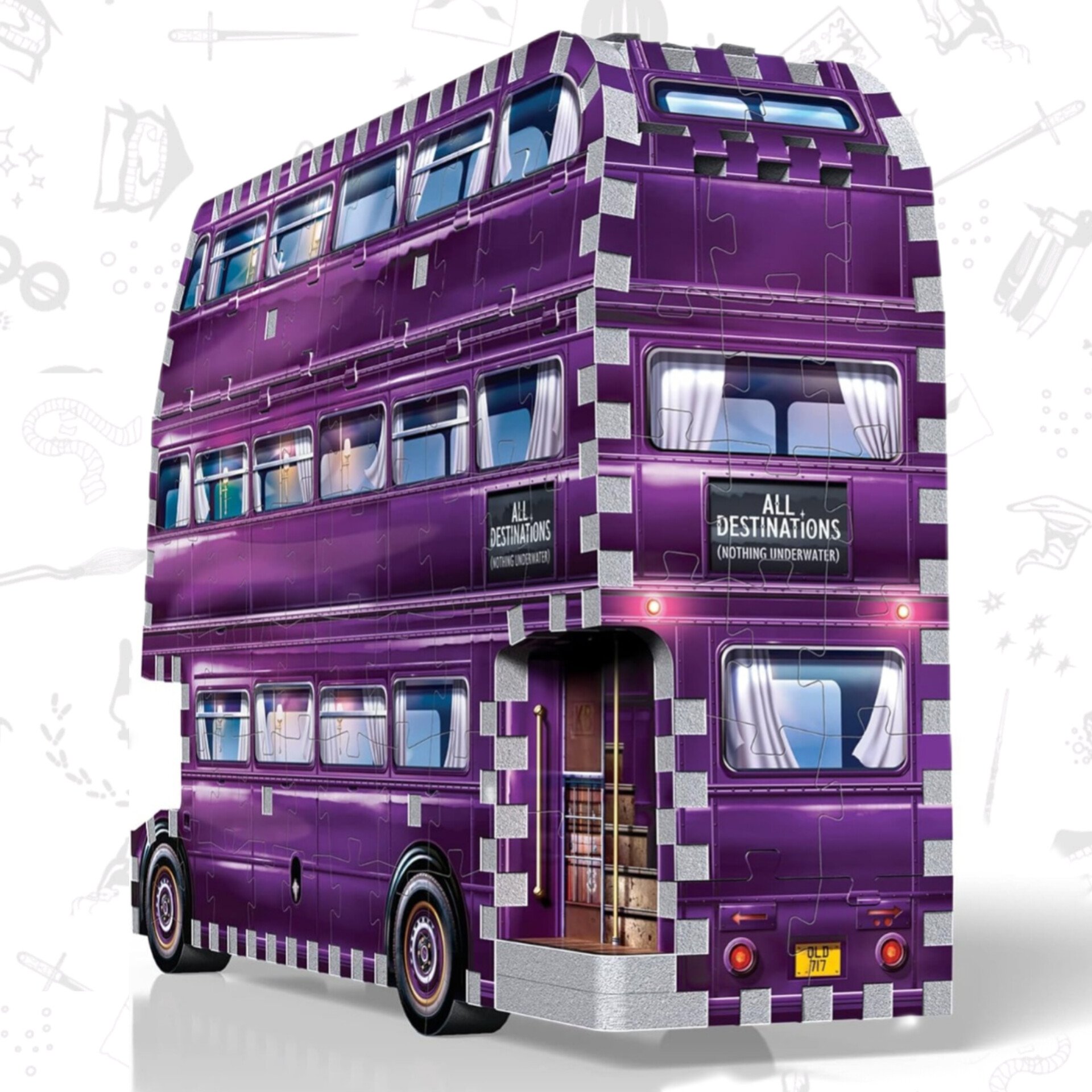 The Knight Bus 3D Puzzle - Image 4