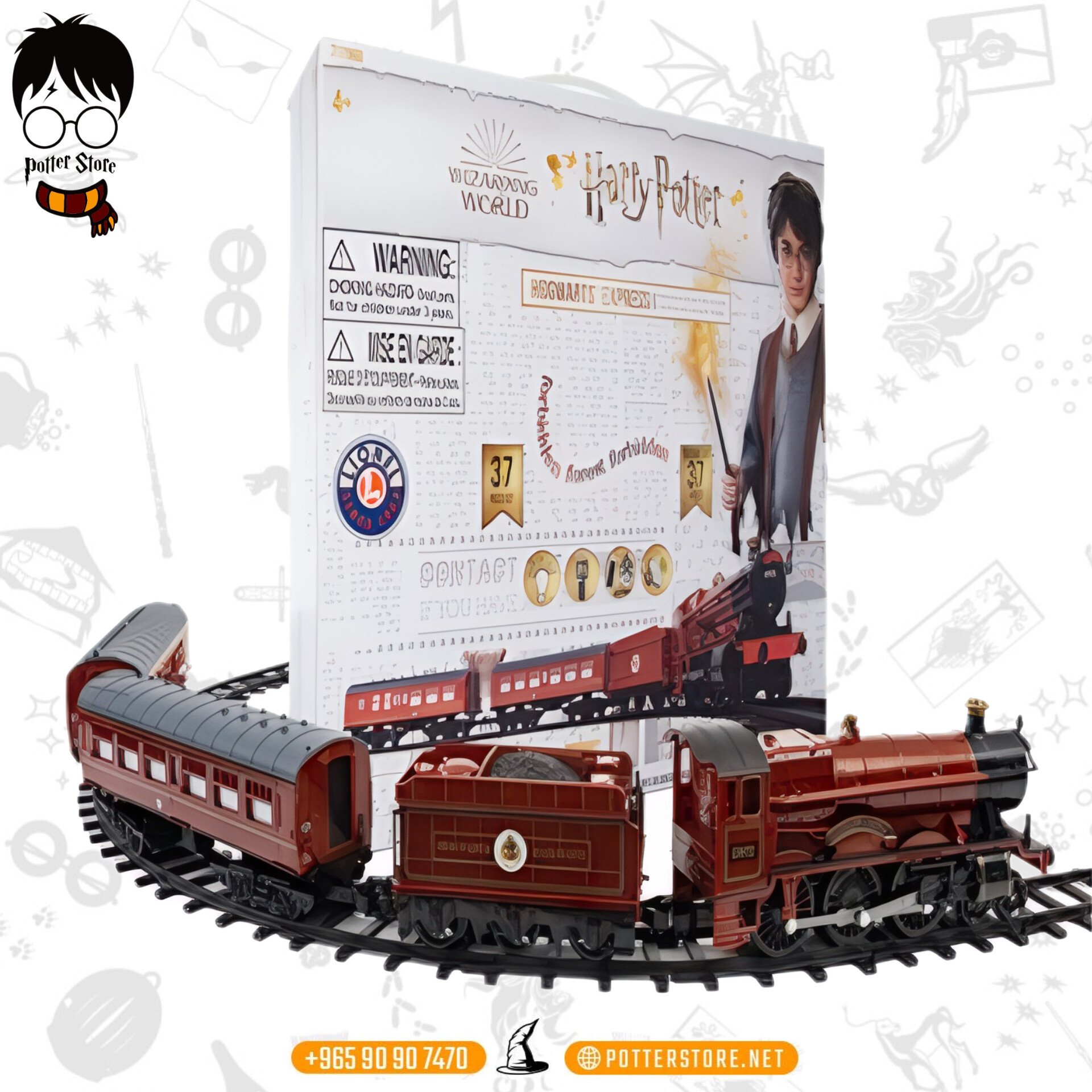 Hogwarts Express Train w/Remote Control - Image 2