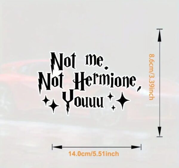 ⁦Not Me Sticker⁩ - الصورة ⁦2⁩