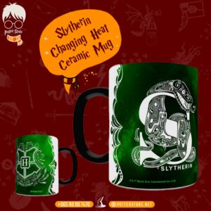 Slytherin Changing Heat Ceramic Mug