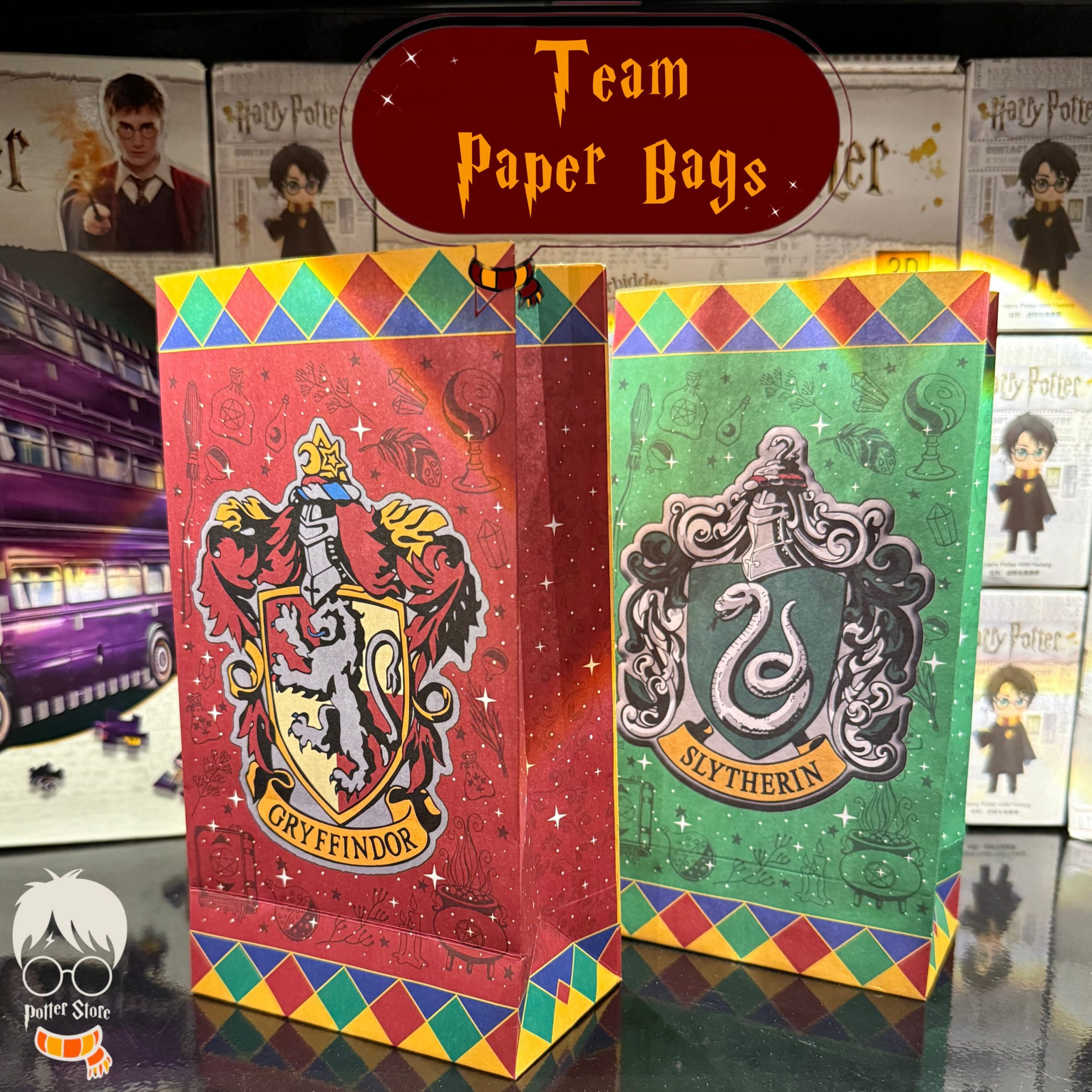 Team Paper Bags 2pcs