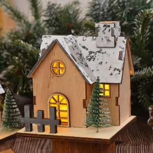 Wood Snow House