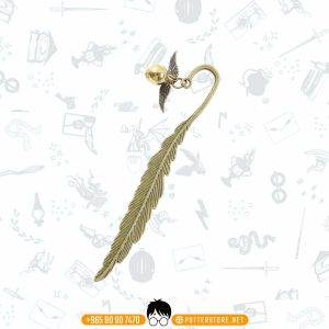 Feather Metal Bookmark