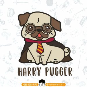 Harry Pugger Sticker