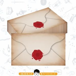 Hanging Envelope With Red Stamp Print 20pcs