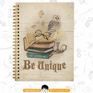 Be Unique Hedwig Notebook