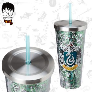 Spoontiques Slytherin Glitter Cup