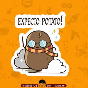 Expecto Potato Sticker