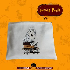 Hedwig White Pouch