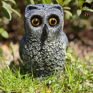 Gray Owl Figure