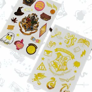 Hogwarts Gold Foil Stickers