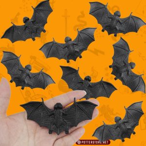 Small Black Bat 5pcs